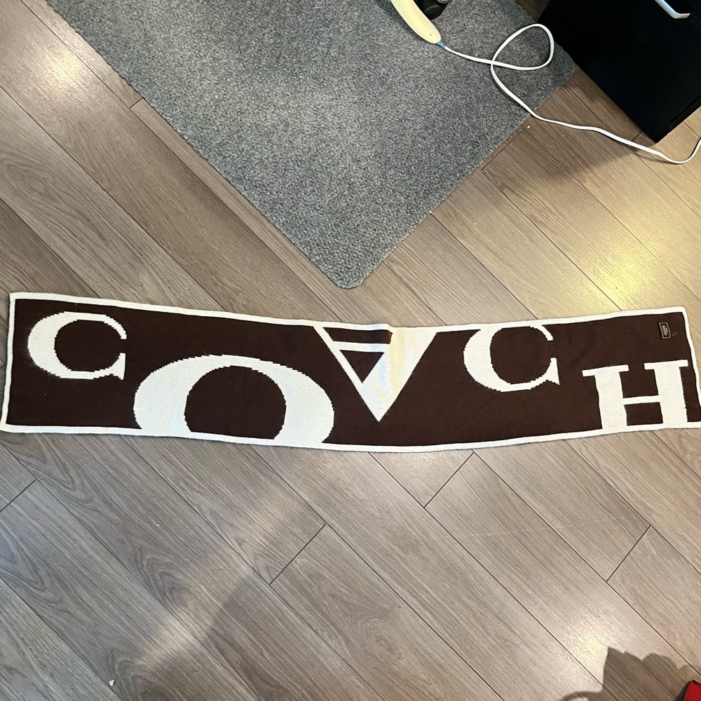 Coach Wool/Cashmere Scarf